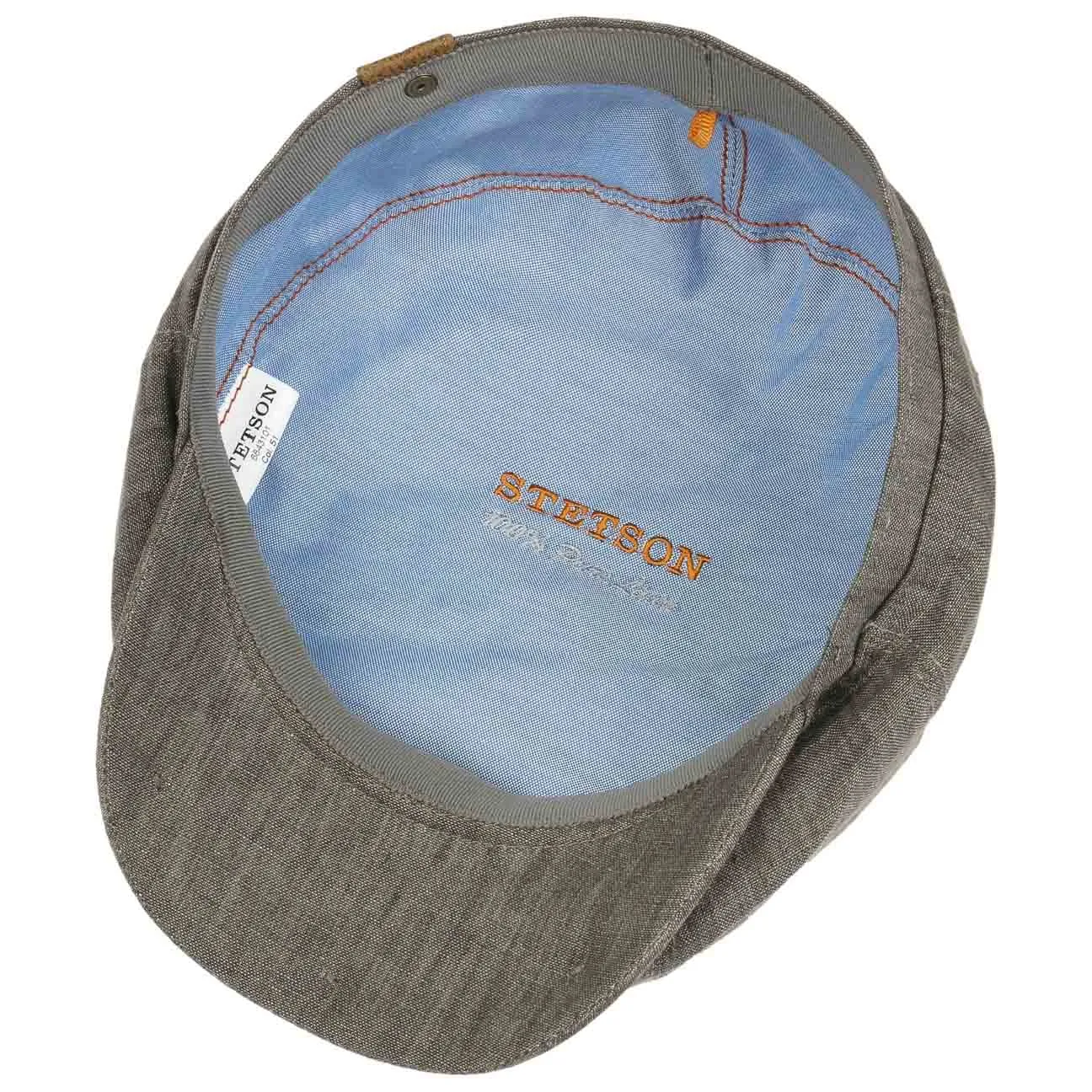Hatteras Linen Newsboy Cap by Stetson